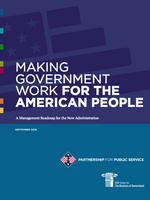 Making Government Work for the American People