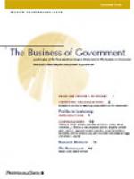 Business of Government Summer 2000