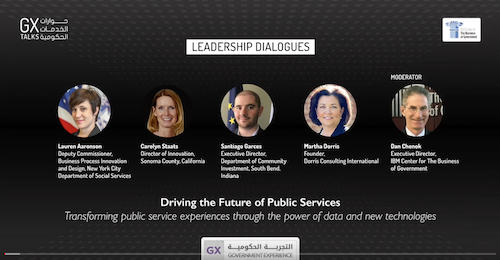 Transforming public service experiences through the power of data and new technologies