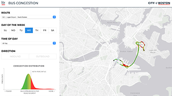 Boston Bus Congestion Map