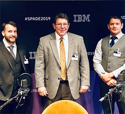 with Hal McNair, Director of Continuing Education at the Joint Special Operation University and faculty members Ben Zweibelson and Nate Schwagler